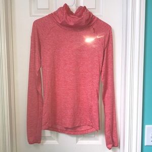 🍑NIKE Orange Pullover With Hood🍑